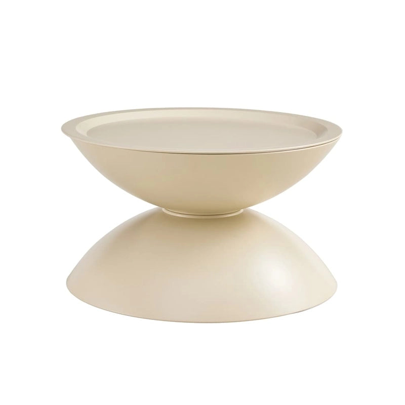 Table basse de rangement ronde