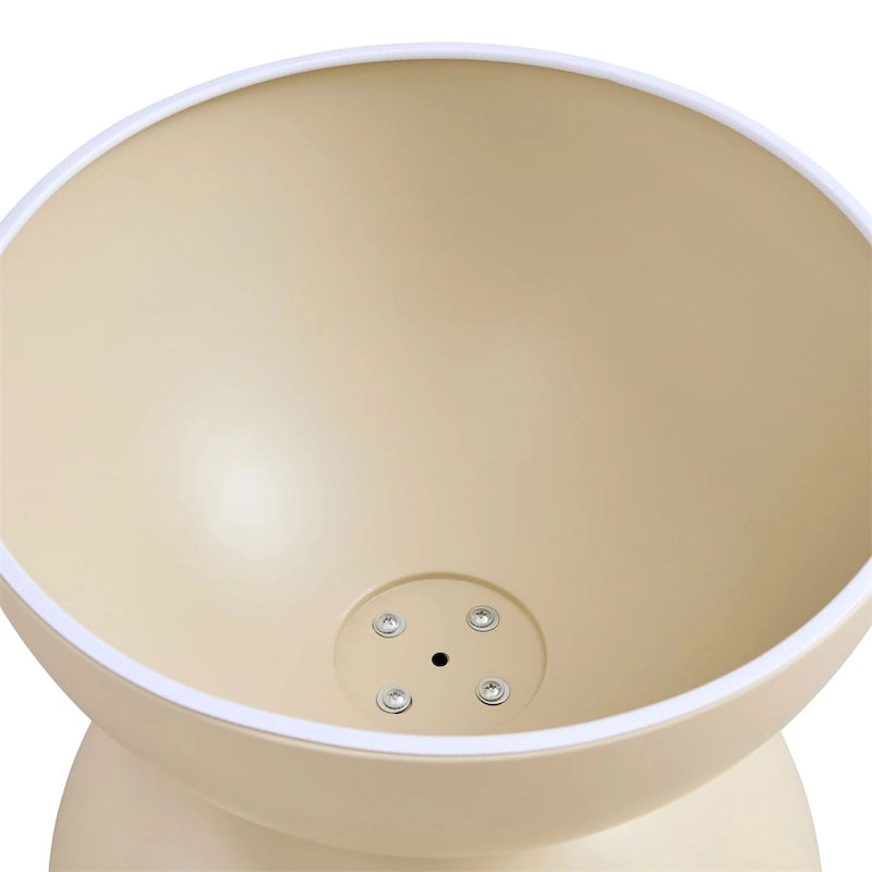 Table basse de rangement ronde