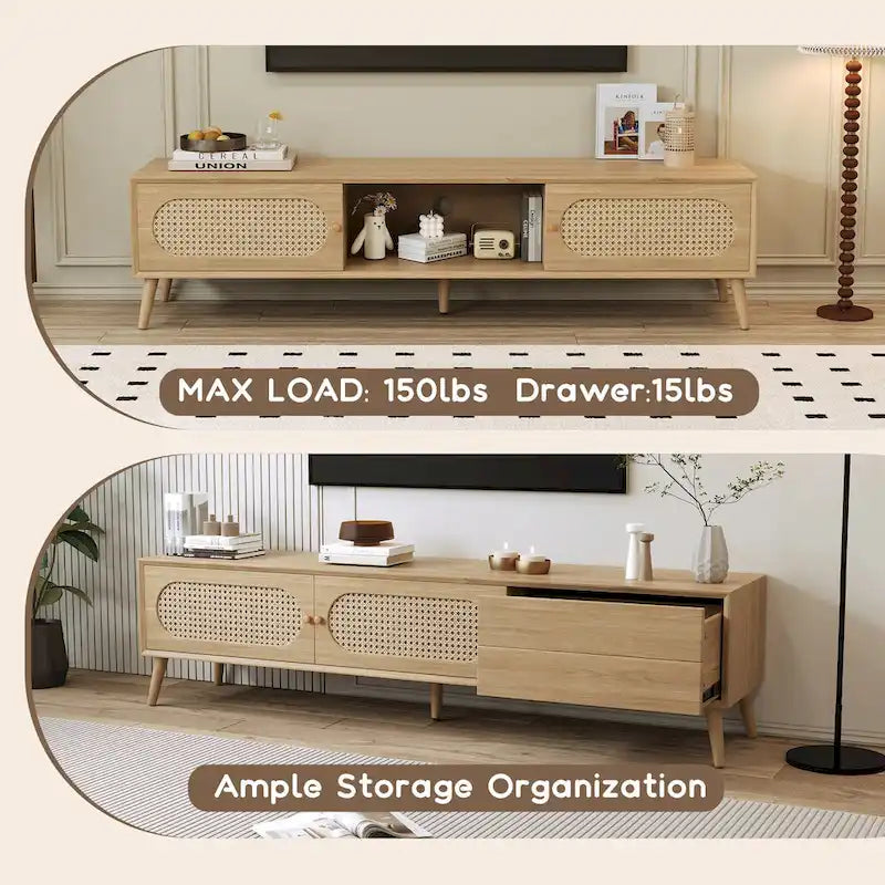 Meuble TV de style ferme moderne
