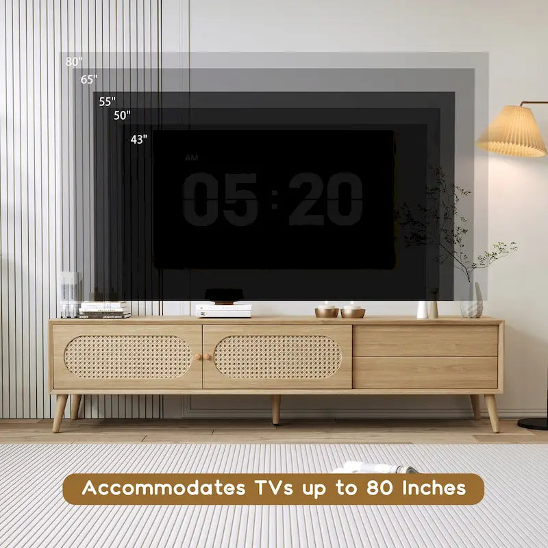 Meuble TV de style ferme moderne