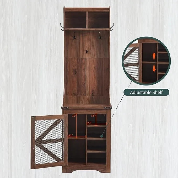 Banc de couloir de 23 po pour ferme