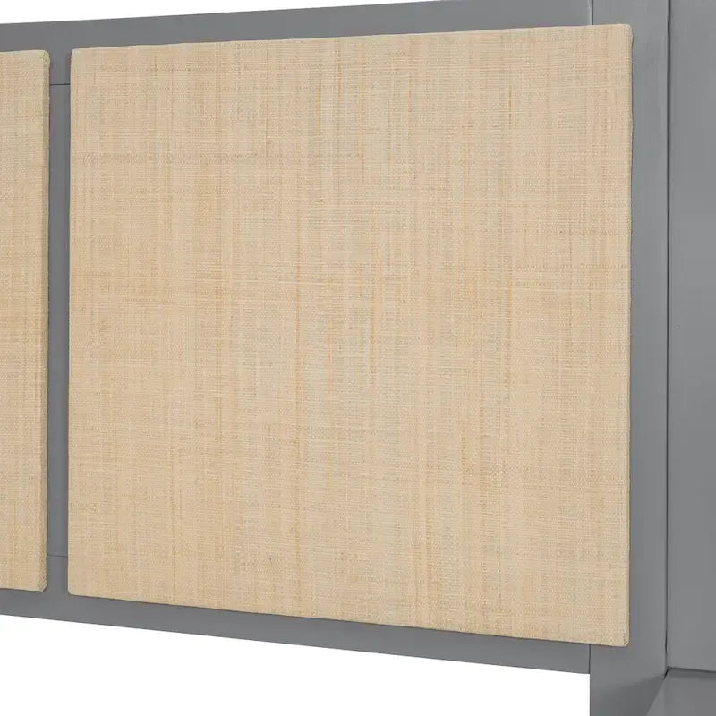 Lit plateforme en bois massif Queen size