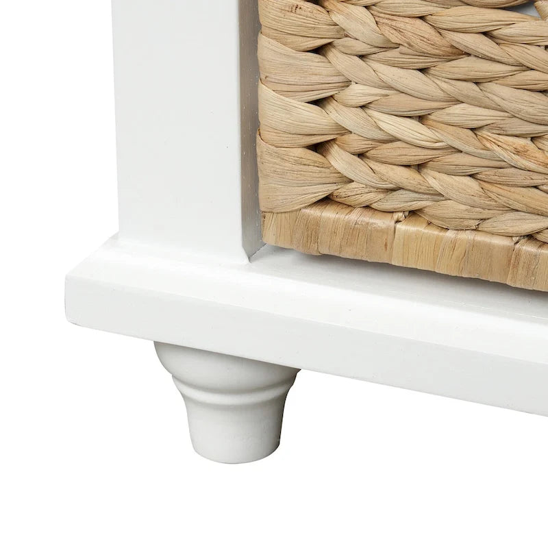 Banc de rangement style campagnard