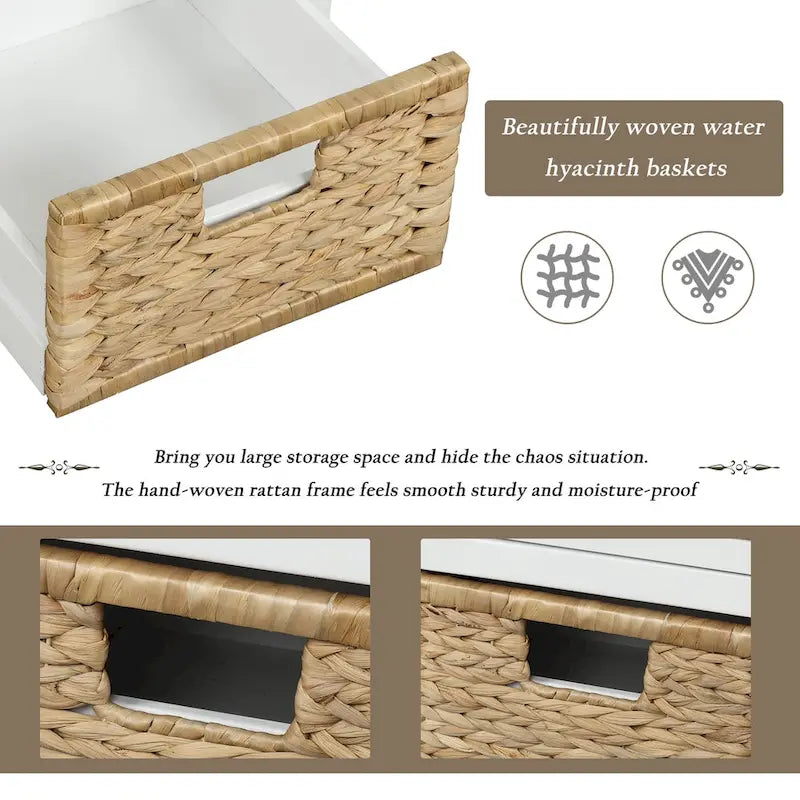 Banc de rangement style campagnard