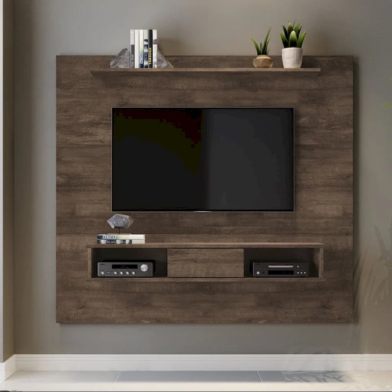Étagère murale pour téléviseur de 70 pouces
