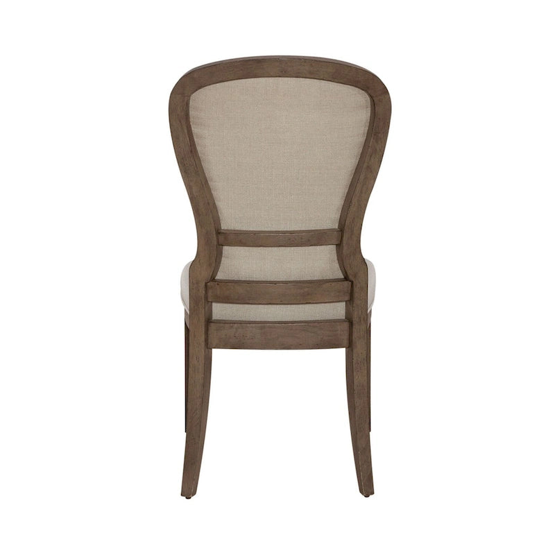 Chaise d'appoint rembourrée à dossier touffeté Americana Farmhouse (lot de 2)