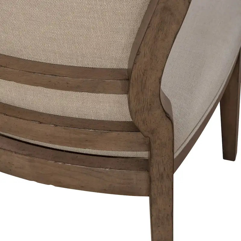Chaise d'appoint rembourrée à dossier touffeté Americana Farmhouse (lot de 2)