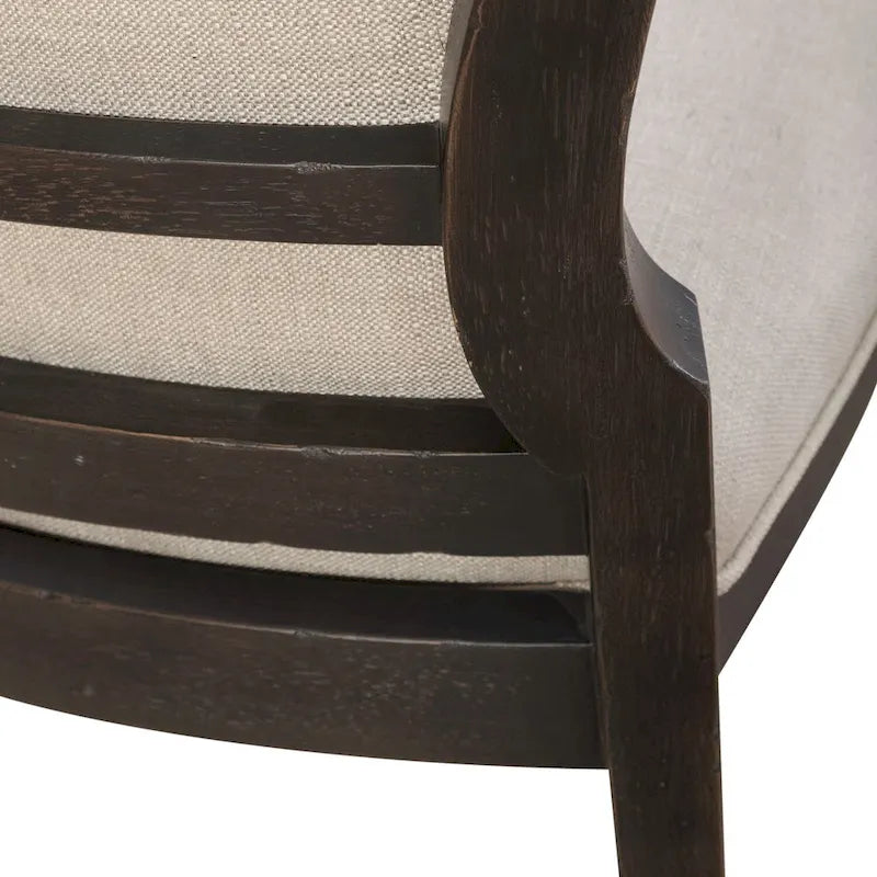 Chaise d'appoint rembourrée à dossier touffeté Americana Farmhouse (lot de 2)