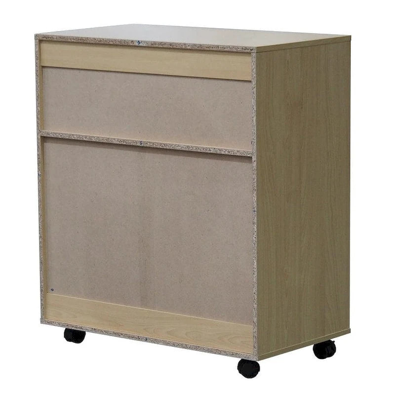 Meuble d'appoint à 2 portes - Meuble de cuisine pour micro-ondes