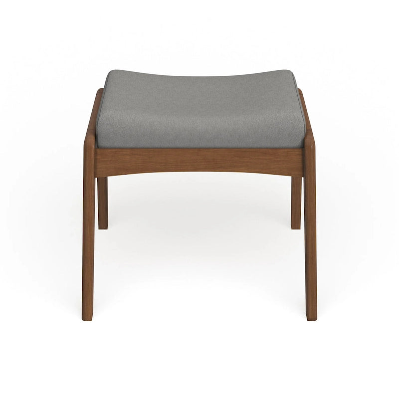 Carson Carrington Forssa – Pouf rembourré noyer de style Mid-century