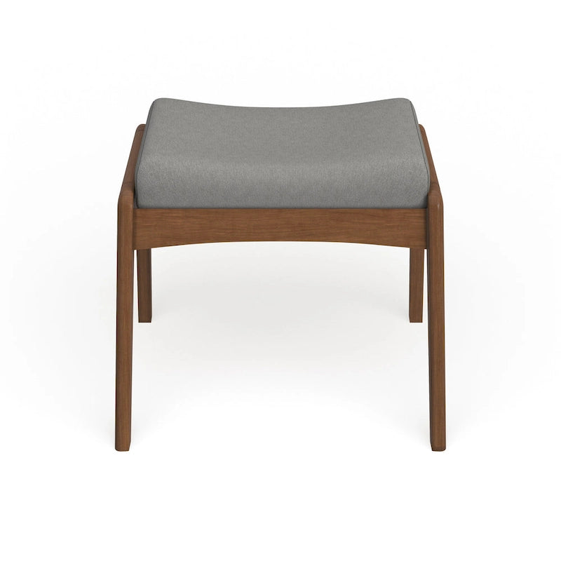 Carson Carrington Forssa – Pouf rembourré noyer de style Mid-century
