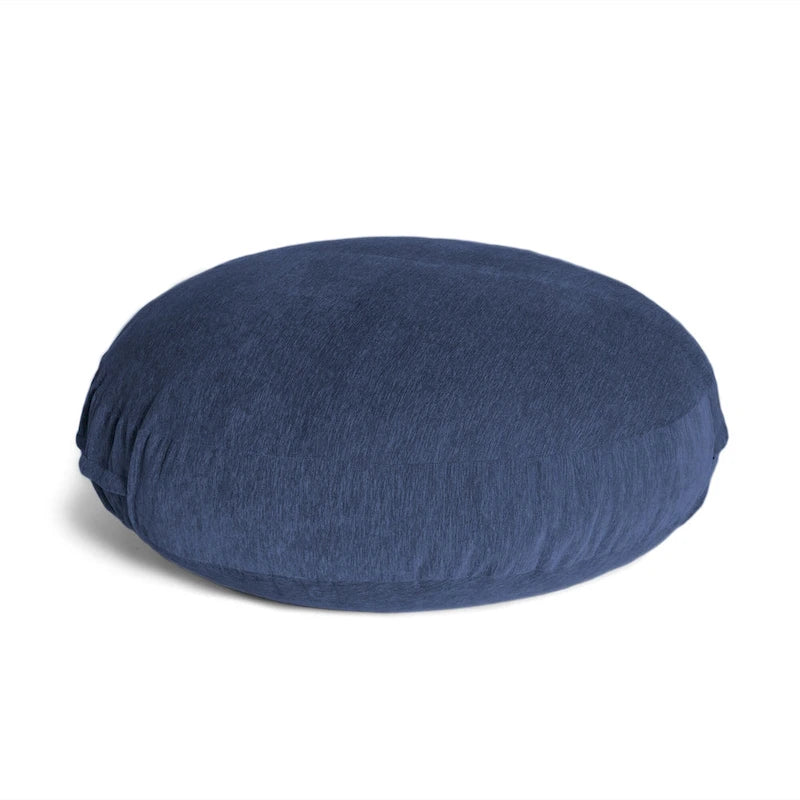 Pouf-transat avec housse en chenille