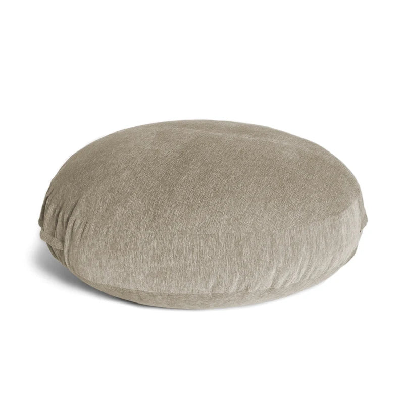 Pouf-transat avec housse en chenille