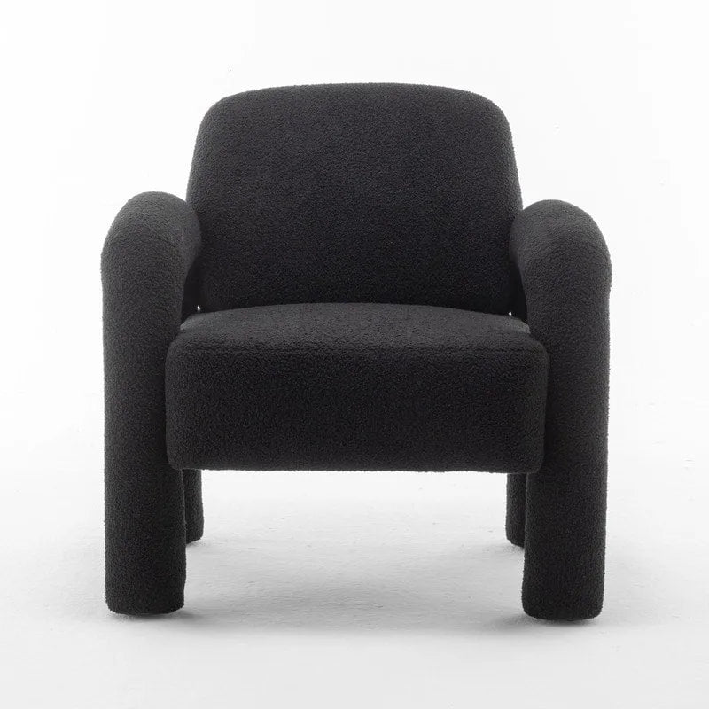 Fauteuil rembourré au design moderne et unique