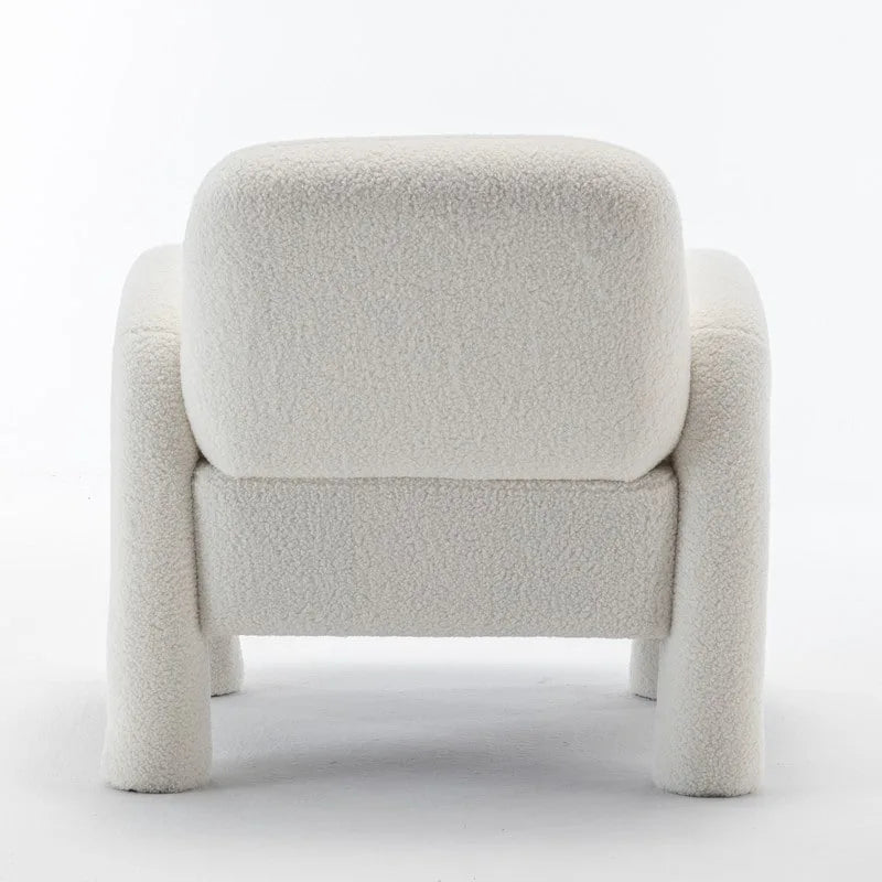 Fauteuil rembourré au design moderne et unique
