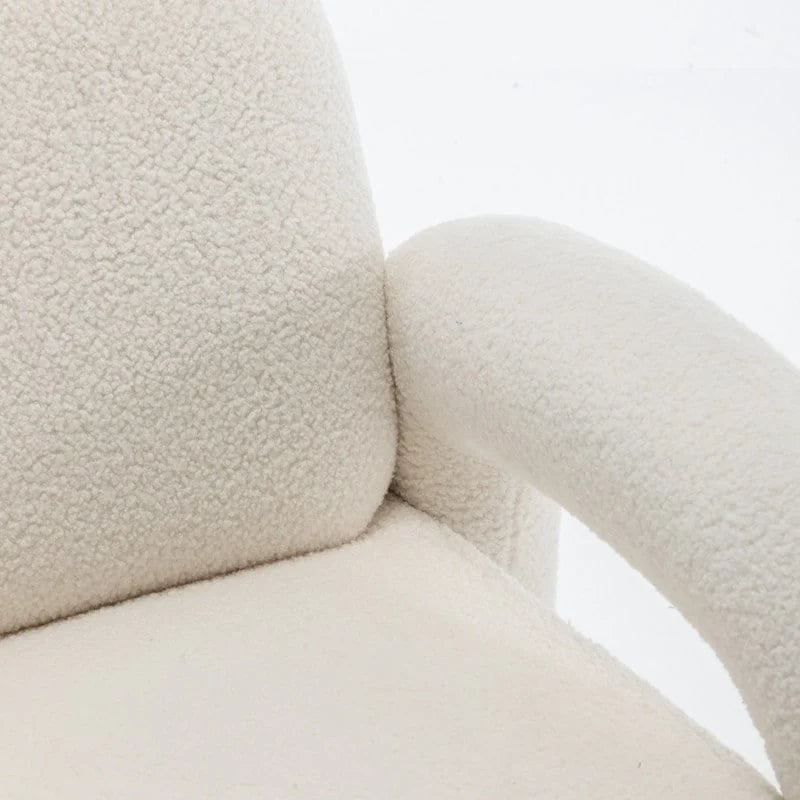 Fauteuil rembourré au design moderne et unique