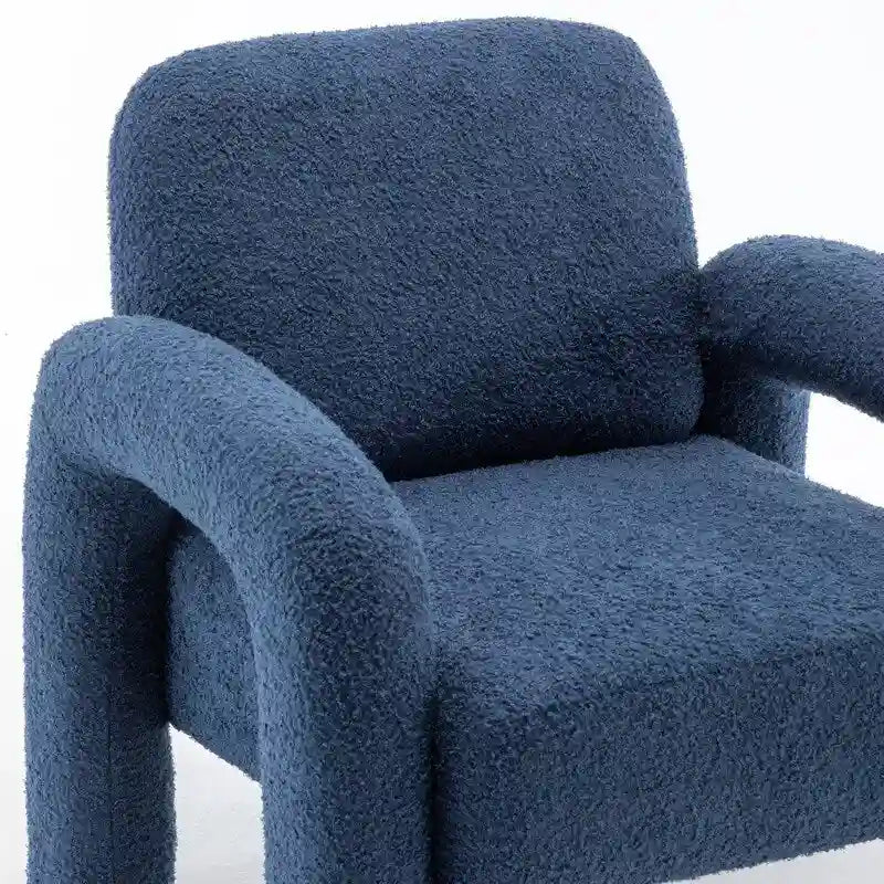 Fauteuil rembourré au design moderne et unique