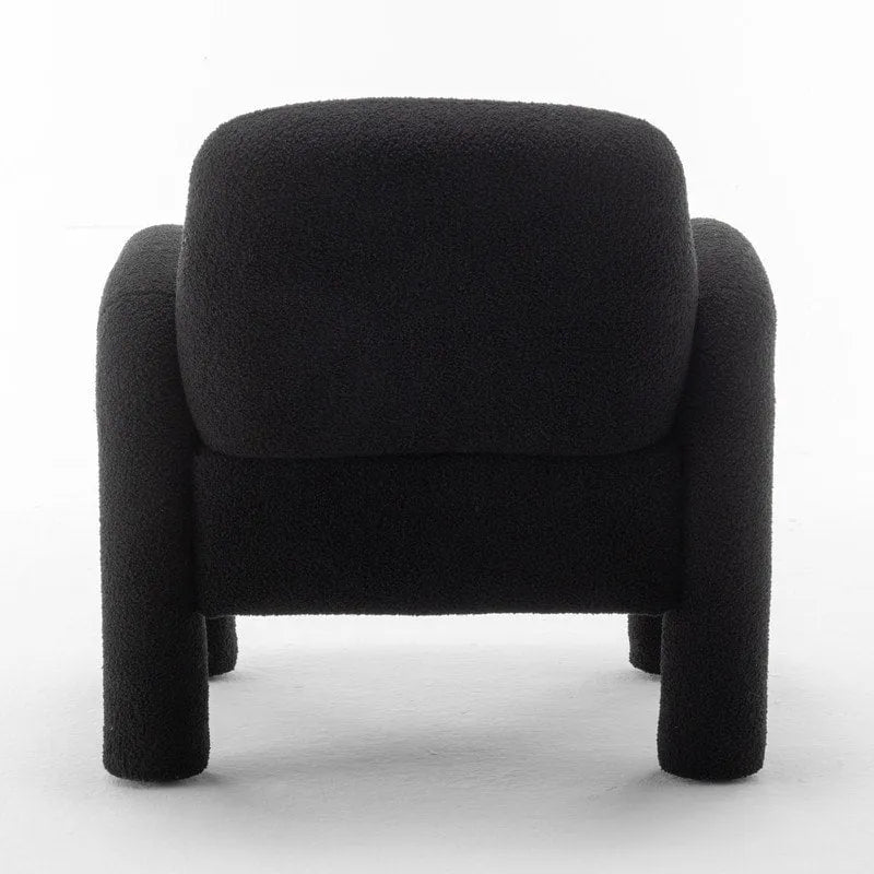 Fauteuil rembourré au design moderne et unique