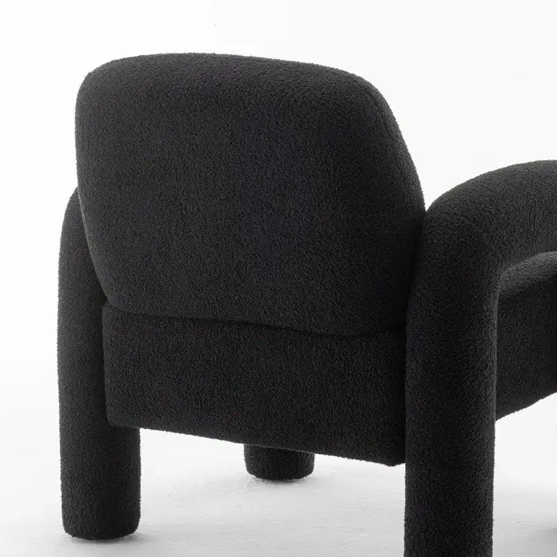 Fauteuil rembourré au design moderne et unique