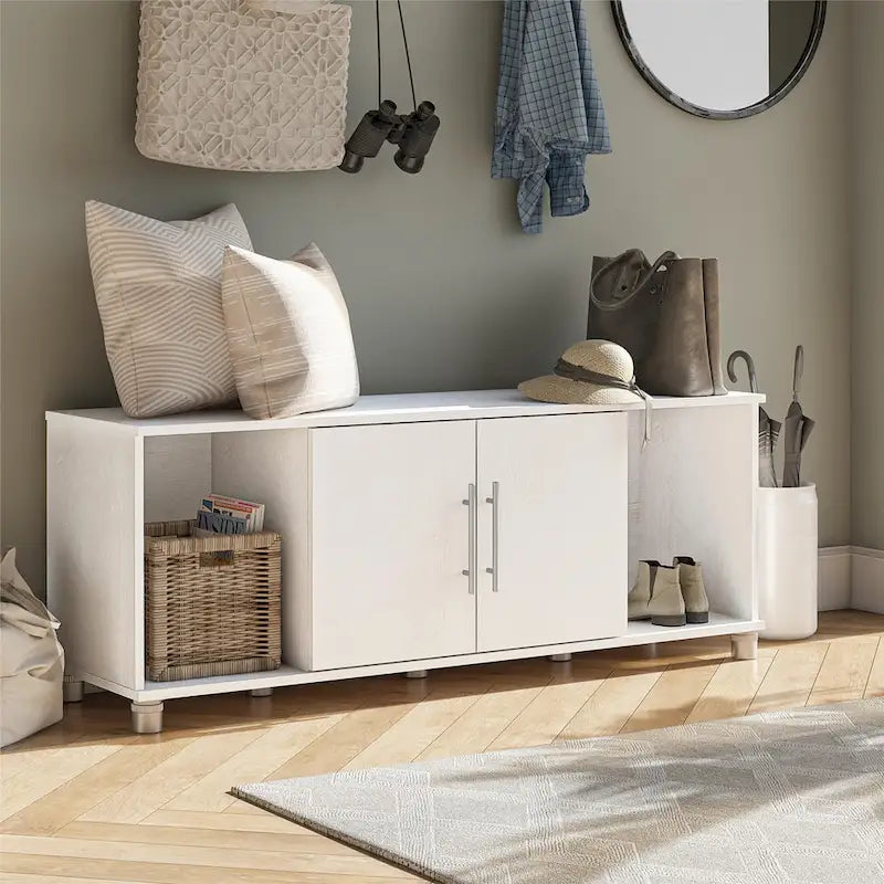 Banc de rangement pour chaussures