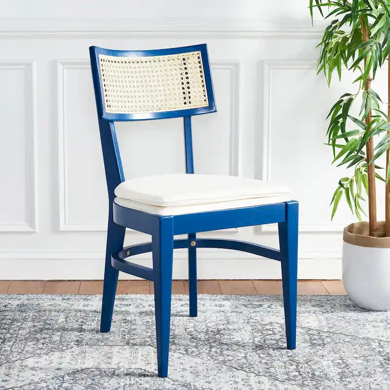 Chaise de salle à manger en rotin - 18 L x 23 P x 35 H - 18Lx23Px35H