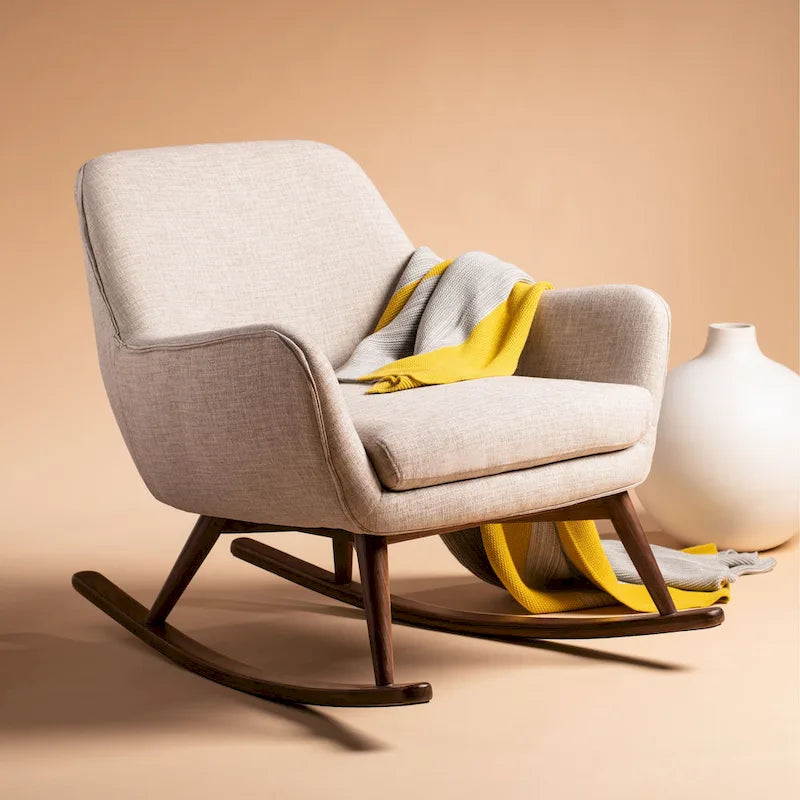Fauteuil à bascule du milieu du siècle