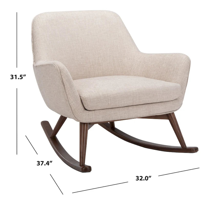 Fauteuil à bascule du milieu du siècle
