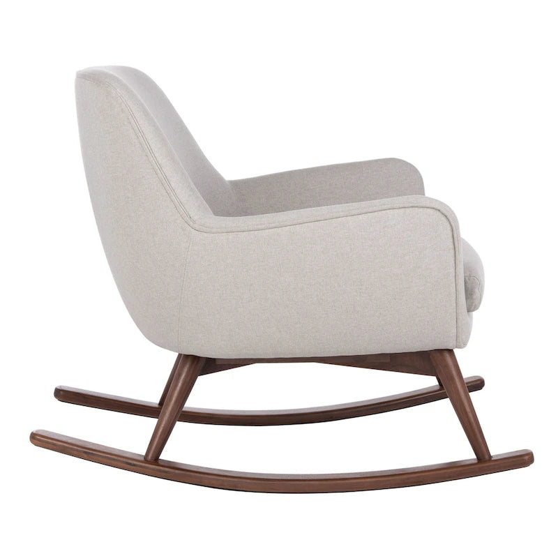 Fauteuil à bascule du milieu du siècle