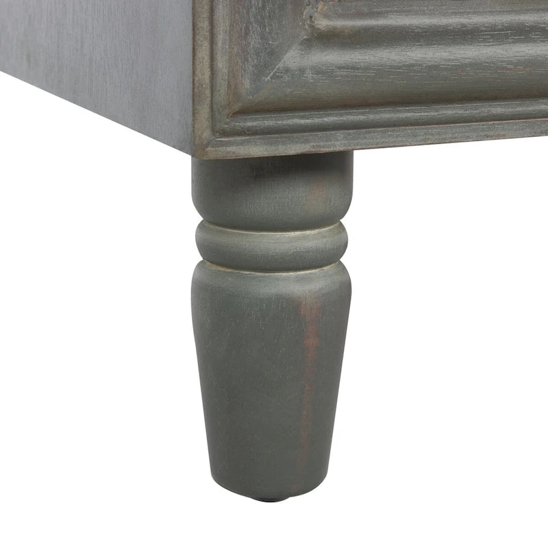 Table de chevet de rangement à 2 tiroirs Dila SAFAVIEH