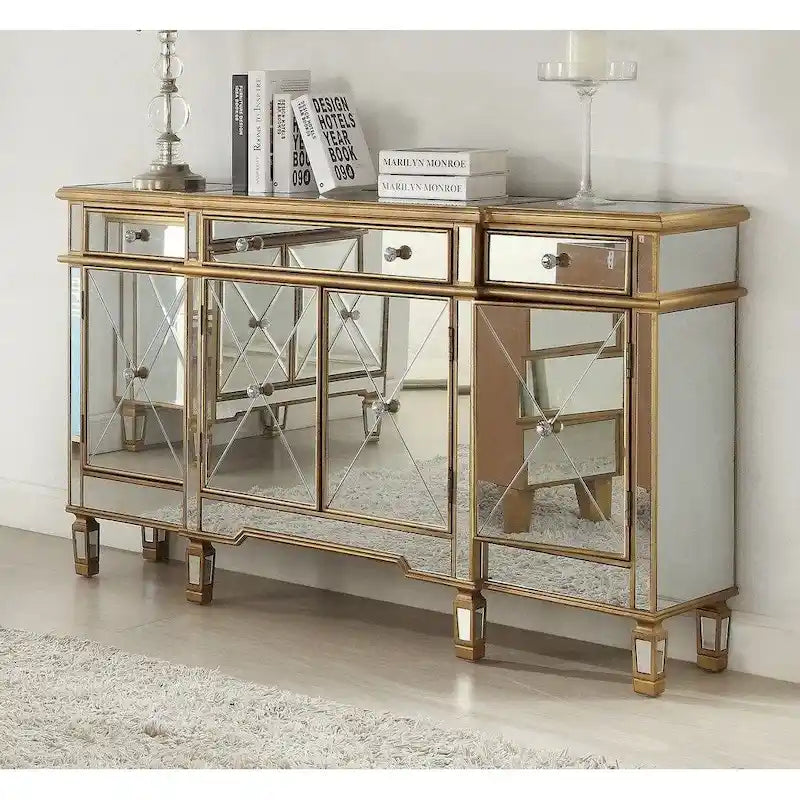 Console de couloir Andrea avec miroir 60"