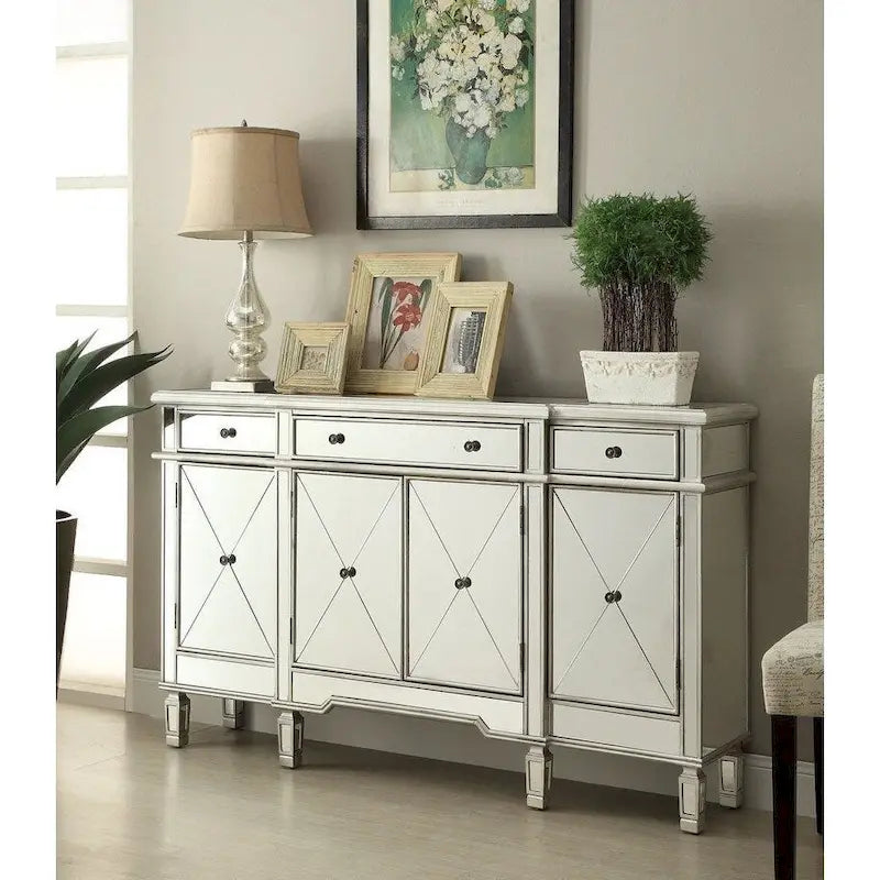 Console de couloir Andrea avec miroir 60"