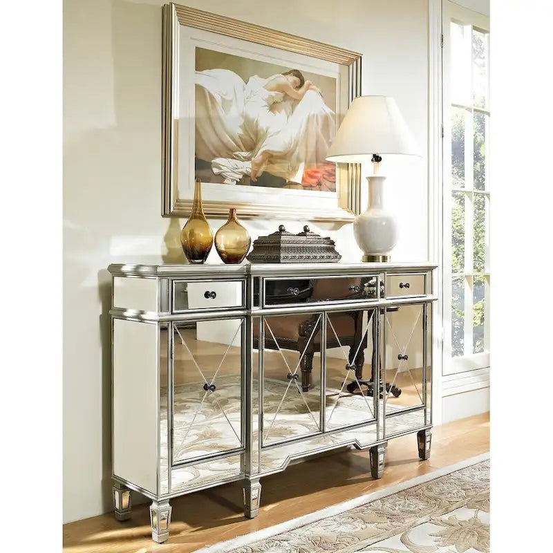 Console de couloir Andrea avec miroir 60"