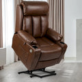 Fauteuil inclinable de massage en similicuir