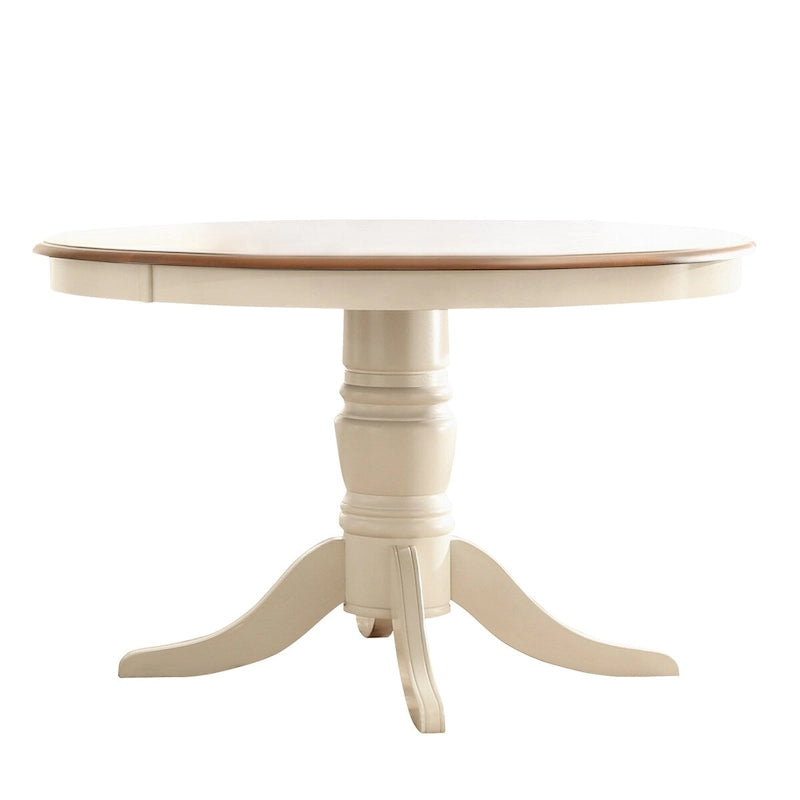 Table de salle à manger bicolore