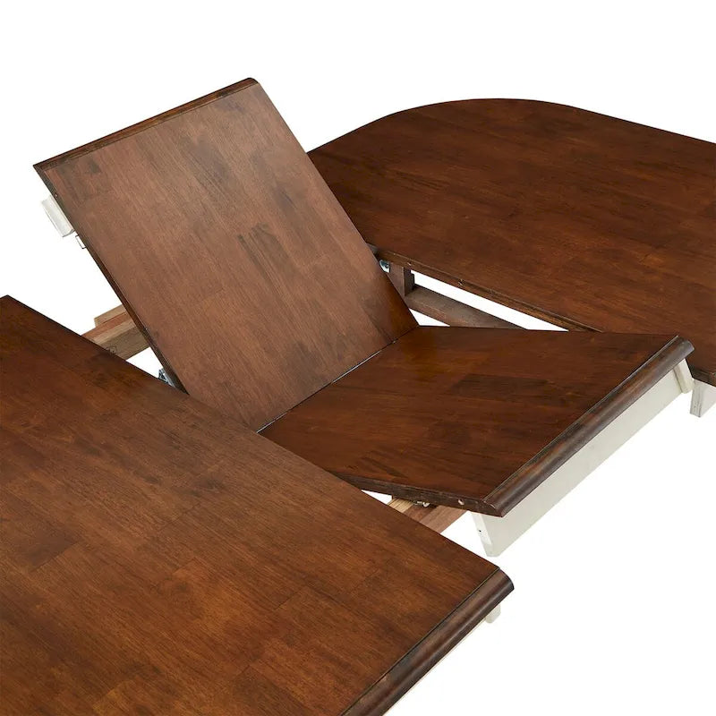 Table de salle à manger bicolore