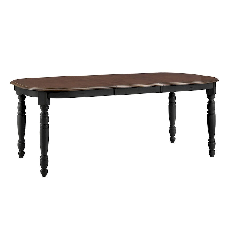 Table de salle à manger bicolore