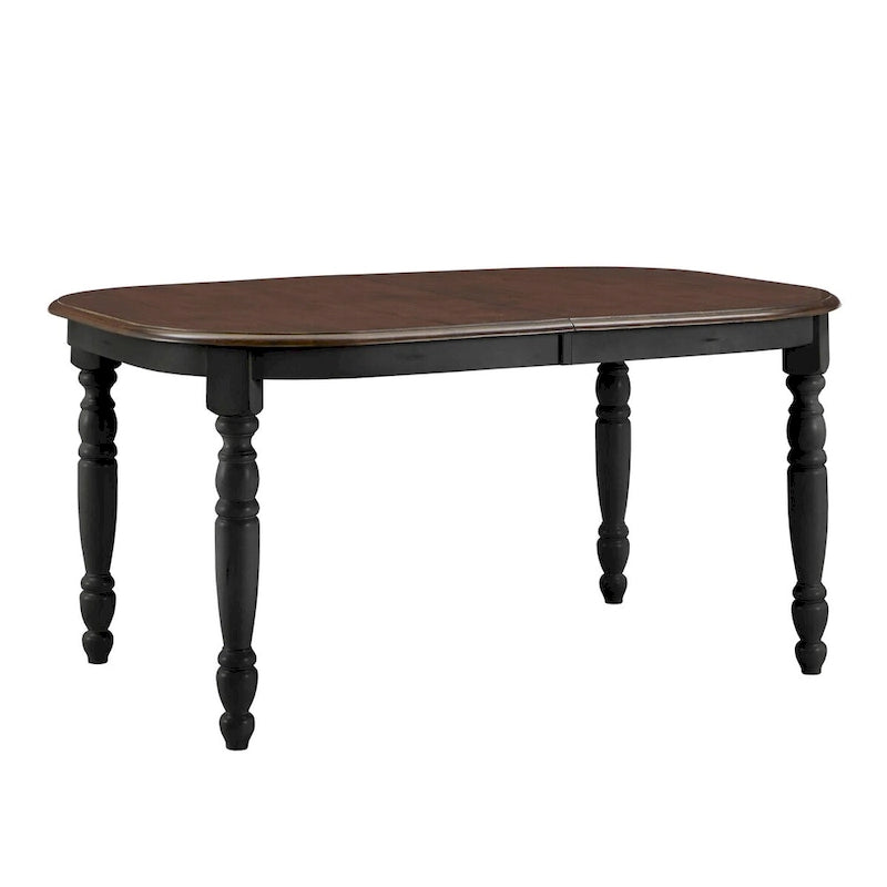 Table de salle à manger bicolore
