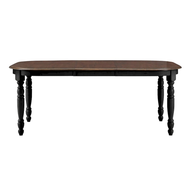 Table de salle à manger bicolore