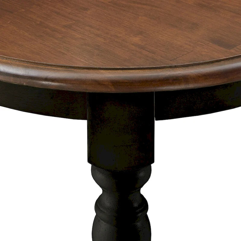 Table de salle à manger bicolore