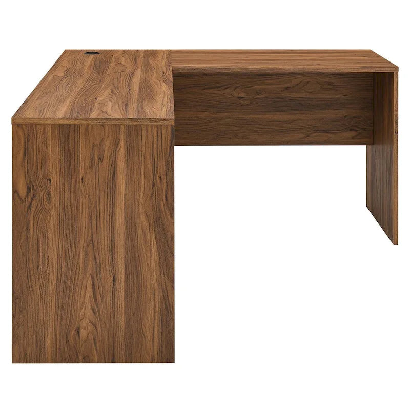 Bureau d'angle en bois