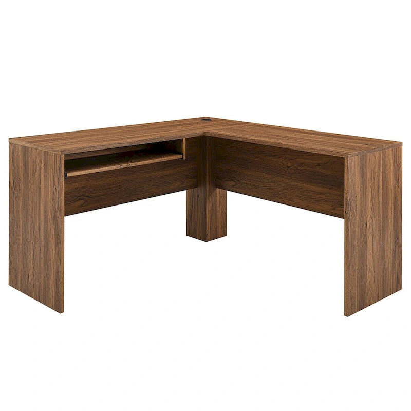Bureau d'angle en bois