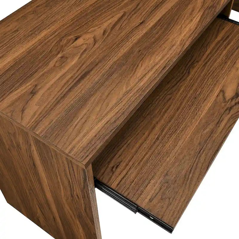 Bureau d'angle en bois