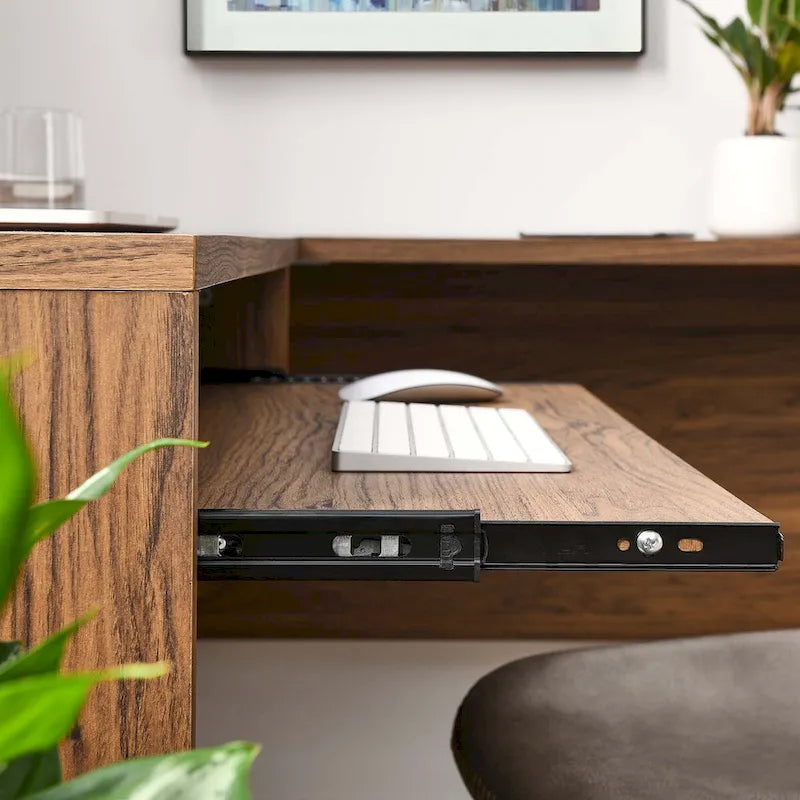 Bureau d'angle en bois