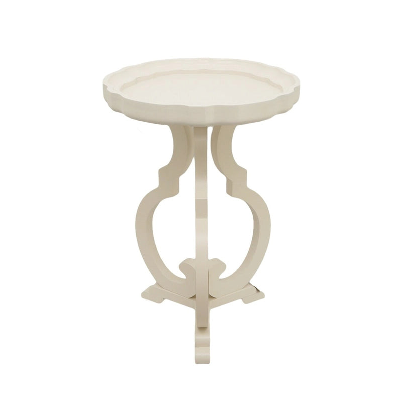 Table d'appoint en bois de style campagnard français
