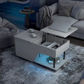 Table basse relevable moderne de 37 pouces